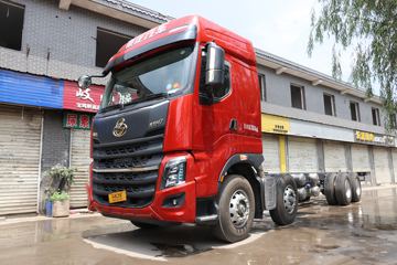 东风柳汽 乘龙H7重卡 3.0版 460马力 8X4 9.47米仓栅式载货车(国六)(LZ5321CCYH7FC1)