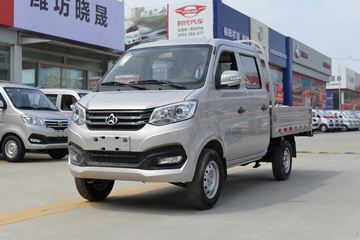 长安跨越王X1 豪华型 1.6L 122马力 汽油 2.2米双排栏板小卡(国六)(单后轮)(SC1031XDS6B1)