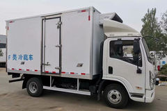 陕汽轻卡 德龙K3000 130马力 4X2 4.08米冷藏车(速比4.333)(YTQ5041XLCKH331)
