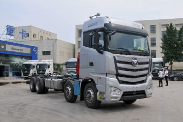 福田 欧曼EST 标载版 470马力 8X4 9.53米AMT自动挡栏板载货车(国六)(BJ1319Y6GRL-01)