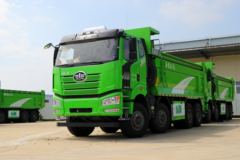 解放J6P 8*4自卸车，10辆现车！欢迎来电咨询！！