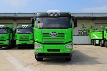 一汽解放 新J6P重卡 420马力 8X4 6.4米自卸车(国六)(CA3310P66M25L1T4AE6)