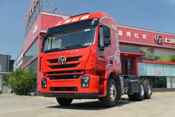 上汽红岩 杰狮M500重卡 450马力 6X4牵引车(435后桥)(CQ4256HXVG334)