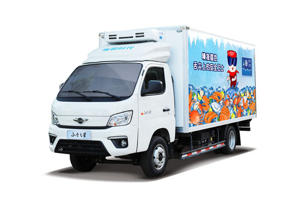 福田时代 小卡之星1 116马力 4X2 3.7米冷藏车(BJ5040XLC-AA)