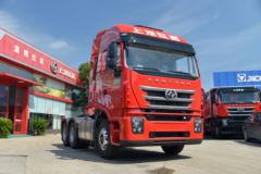 上汽红岩 杰狮C500重卡 430马力 6X4 AMT自动挡牵引车(CQ4256HYVG334B)