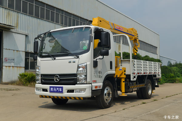 凯马 凯捷M3 130马力 4X2 随车吊(国六)