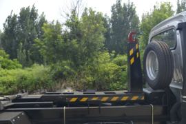 凯马底盘&nbsp;垃圾运输车上装图片