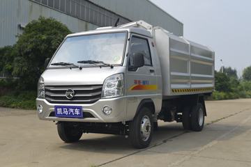 凯马 锐菱 91马力 汽油 4X2 自装卸式垃圾车(国六)(旺龙威牌)(WLW5031ZZZK)