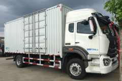 中国重汽 豪瀚N5W中卡 220马力 4X2 7.8米厢式载货车(国六)(ZZ5165XXYK5613F1)