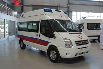 江铃 新世代V348 140马力 4X2 救护车(长轴)(程力威牌)(CLW5043XJHJ6)