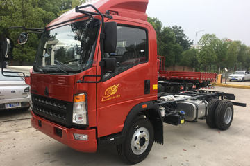 中国重汽HOWO 悍将 220马力 4X2 平板运输车(ZZ5187TPBK511JF1)