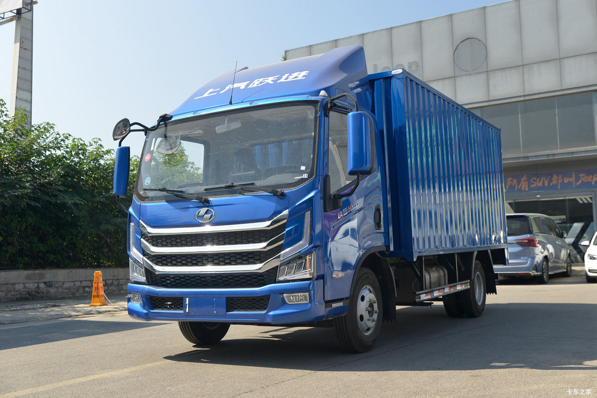 跃进 快运H500 156马力 4.17米单排厢式轻卡(国六)