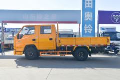 江铃 新款顺达窄体 116马力 2.755双排栏板轻卡(国六)(JX1041TSCB26)