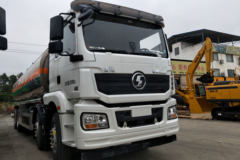 陕汽重卡 德龙新M3000 350马力 8X4 铝合金运油车(凌宇牌)(SX1329MB6WQ1)
