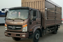 唐骏欧铃 T7系列 170马力 6.2米排半仓栅式轻卡(ZB5180CCYUPG3V)