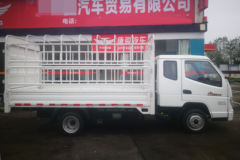 唐骏欧铃 小宝马 1.6L 105马力 CNG 3.48米排半仓栅式微卡(国六)(ZB5035CCYBPD0L)