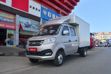 长安跨越王X1 标准版 1.2L 汽油 88马力 2.535米双排厢式微卡(国六)(SC5021XXYXAS6B1)