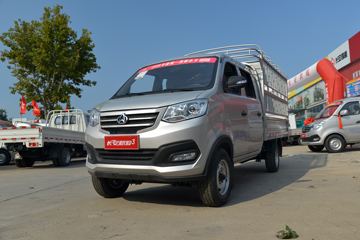 长安跨越 新豹T5 标准版 1.6L 汽油 122马力 2.71米双排仓栅式微卡(单后轮)(国六)(SC5031CCYNAS6B)