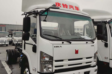 庆铃 铃咖 156马力 3.79米排半厢式轻卡(QL5049XXYMCHA)