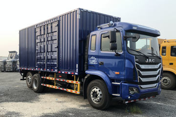 江淮 格尔发A5L中卡 220马力 4X2 7.8米厢式载货车(国六)(HFC5181XXYP3K2A50KS)