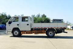 江铃 新款顺达窄体 116马力 3.265米双排栏板轻卡(国六)(JX1041TSG26)