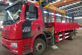 一汽解放底盘&nbsp;随车吊外观图片