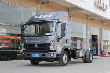 中国重汽HOWO 统帅 141马力 3.85米排半栏板载货车(ZZ1087F331CE183)