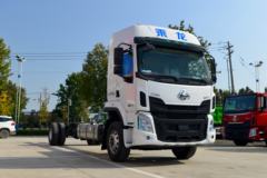 东风柳汽 乘龙H5中卡 270马力 4X2 9.6米厢式载货车(9T后桥)(LZ5180XXYM5AB)