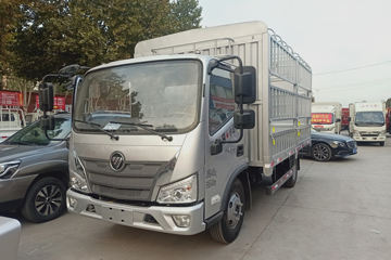 福田 时代领航5 150马力 4.17米单排仓栅式轻卡(BJ5044CCY9JDA-07)