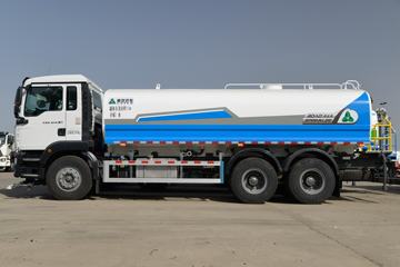 重汽汕德卡底盘&nbsp;洒水车/喷洒车外观图片