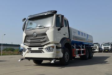 中国重汽 豪瀚N5G 270马力 4X2 洒水车(国六)(绿叶牌)(JYJ5255GSSF)