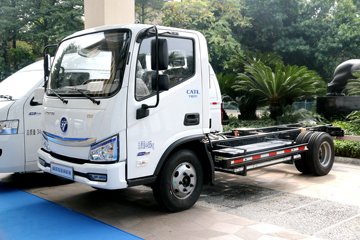 欧马可 智蓝 4.5T 4.18米单排纯电动栏板轻卡81.14kWh