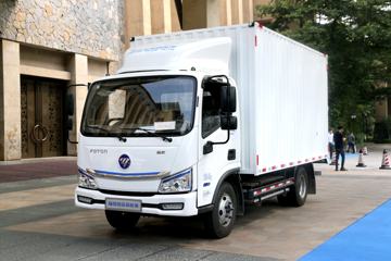 欧马可 智蓝 4.5T 4.18米单排纯电动栏板轻卡(BJ1045EVJA9)