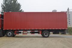 陕汽商用车 轩德翼6重卡 速运版 240马力 6X2 9.6米厢式载货车(SX5254XXYGP52)