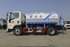 中国重汽HOWO 王系 160马力 4X2 洒水车(绿叶牌)(JYJ5117GSSF)