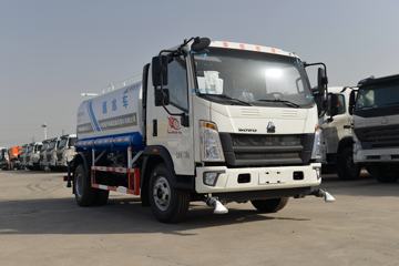 中国重汽HOWO 王系 160马力 4X2 洒水车(绿叶牌)(JYJ5117GSSF)