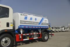 中国重汽HOWO 王系 160马力 4X2 洒水车(绿叶牌)(JYJ5117GSSF)