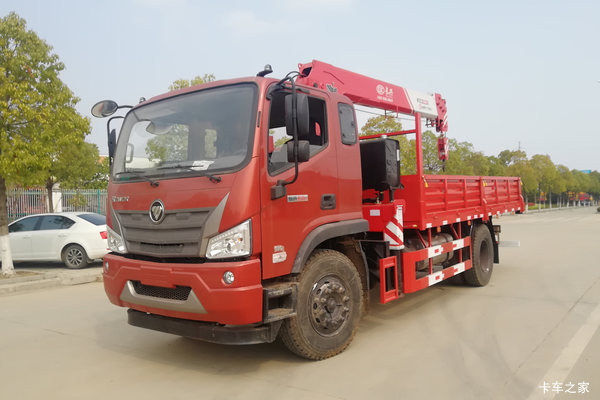 福田瑞沃 大金刚ES5 190马力 4X2 随车吊(5.143速比)(BJ5164JSQHPDD-01)