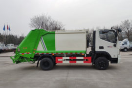 大金刚ES5&nbsp;垃圾运输车外观图片