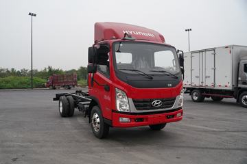 现代商用车 泓图300 130马力 4.18米单排仓栅式轻卡(CNJ5041CCYZDB33V)
