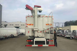 福田欧曼底盘&nbsp;粉粒物料运输车外观图片