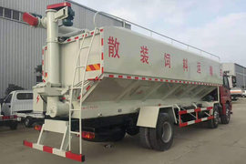 福田欧曼底盘&nbsp;粉粒物料运输车外观图片