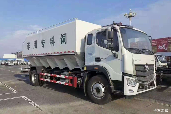 福田 欧航R系 185马力 4X2 散装饲料运输车(程力威牌)(CLW5160ZSLB5)