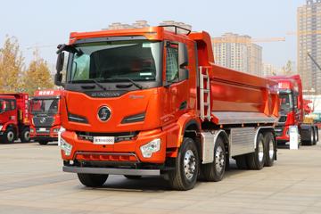 陕汽重卡 德龙H6000 400马力 8X4 6.5米混合动力自卸车