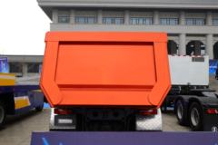 陕汽重卡 德龙H6000 400马力 8X4 6.5米混合动力自卸车