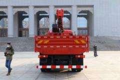 陕汽重卡 德龙L3000 245马力 4X2 随车吊(国六)(三一帕尔菲格牌)