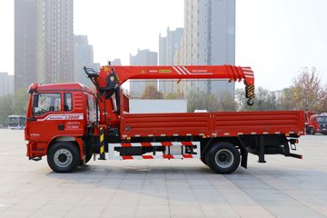 德龙L3000&nbsp;随车吊外观图片