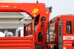 陕汽重卡 德龙L3000 245马力 4X2 随车吊(国六)(三一帕尔菲格牌)