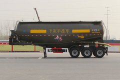 开乐 45方下灰半挂车