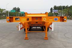 开乐 13米危险品罐箱骨架运输半挂车